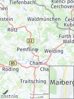 Here Map of Waffenbrunn