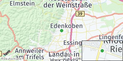Google Map of Rhodt unter Rietburg