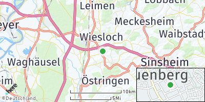 Google Map of Rauenberg