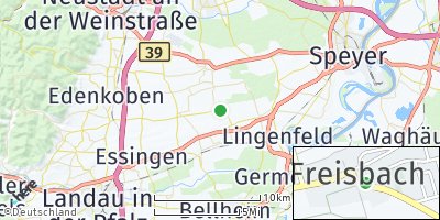 Google Map of Freisbach