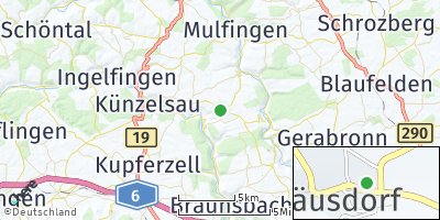 Google Map of Mäusdorf