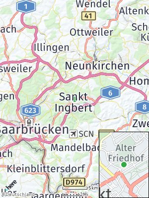 Here Map of Sankt Ingbert