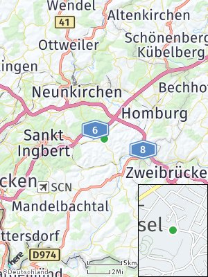 Here Map of Kirkel