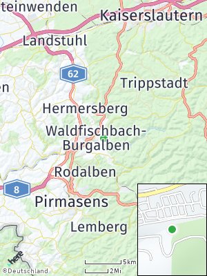 Here Map of Waldfischbach-Burgalben