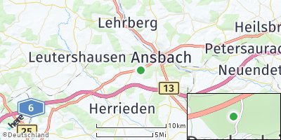 Google Map of Dombach im Loch