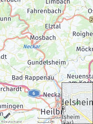 Here Map of Gundelsheim
