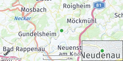 Google Map of Neudenau