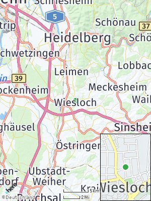Here Map of Wiesloch