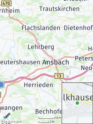 Here Map of Schalkhausen