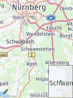Here Map of Schwanstetten