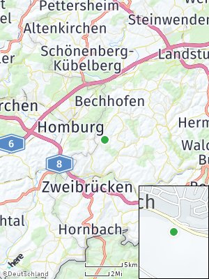Here Map of Mörsbach