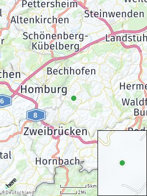 Here Map of Großbundenbach