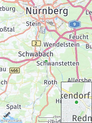 Here Map of Rednitzhembach