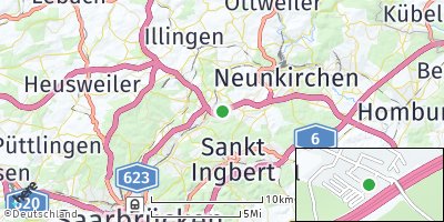 Google Map of Friedrichsthal