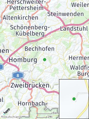 Here Map of Kleinbundenbach