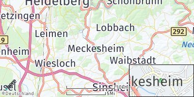 Google Map of Meckesheim