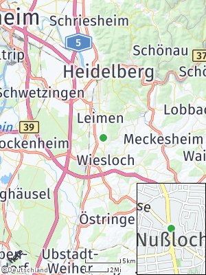 Here Map of Nußloch