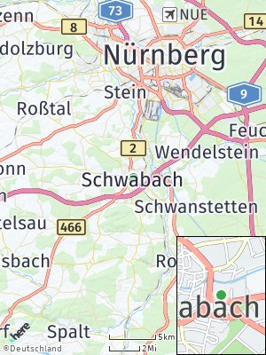 Here Map of Schwabach