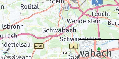 Google Map of Schwabach