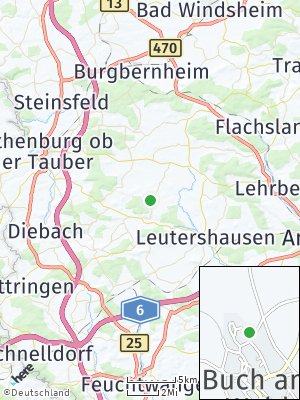 Here Map of Buch am Wald