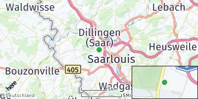 Google Map of Wallerfangen