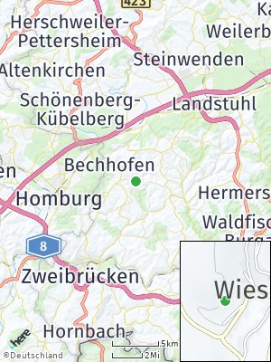 Here Map of Wiesbach