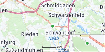 Google Map of Kreith in Bayern