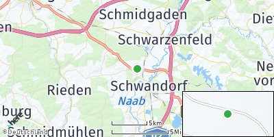 Google Map of Egidiberg in Bayern