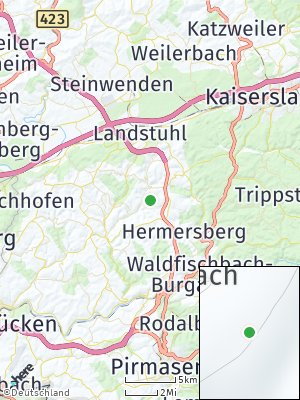 Here Map of Obernheim-Kirchenarnbach