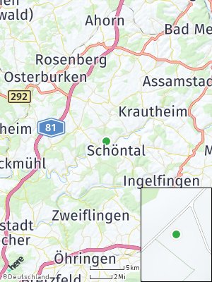 Here Map of Schöntal