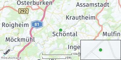 Google Map of Schöntal