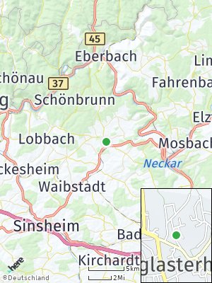 Here Map of Aglasterhausen