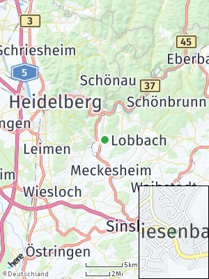 Here Map of Wiesenbach