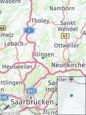 Here Map of Illingen