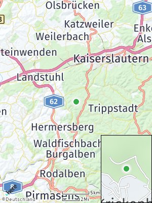 Here Map of Krickenbach