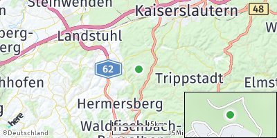 Google Map of Krickenbach