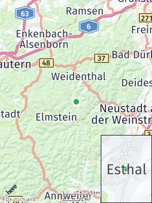 Here Map of Esthal