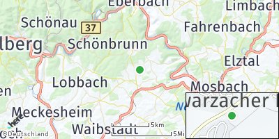 Google Map of Schwarzach