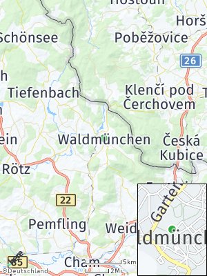 Here Map of Waldmünchen