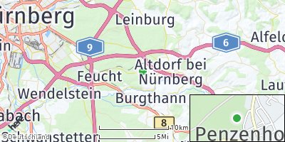 Google Map of Winkelhaid bei Nürnberg