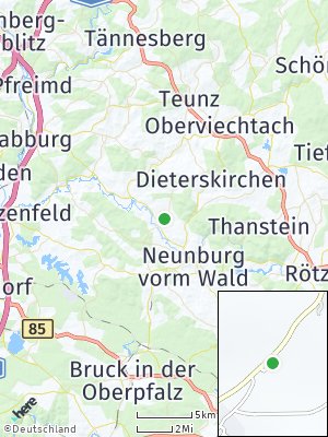 Here Map of Schwarzhofen