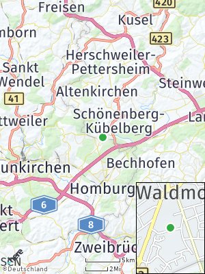 Here Map of Waldmohr