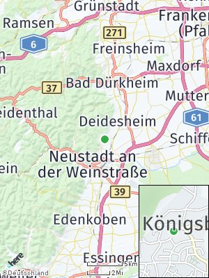 Here Map of Königsbach