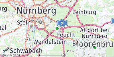 Google Map of Moorenbrunn