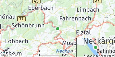 Google Map of Neckargerach