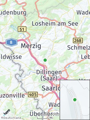 Here Map of Beckingen