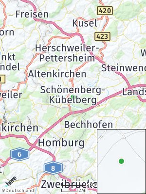 Here Map of Schönenberg-Kübelberg