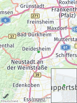 Here Map of Ruppertsberg
