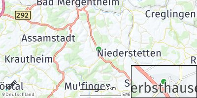 Google Map of Herbsthausen