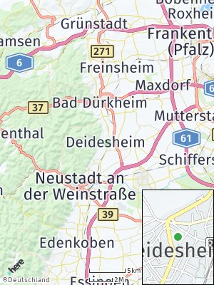 Here Map of Deidesheim